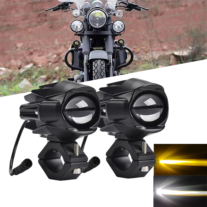 Motorcycle LED Fog Light Flash - Sos Light Strobe のレビューと価格