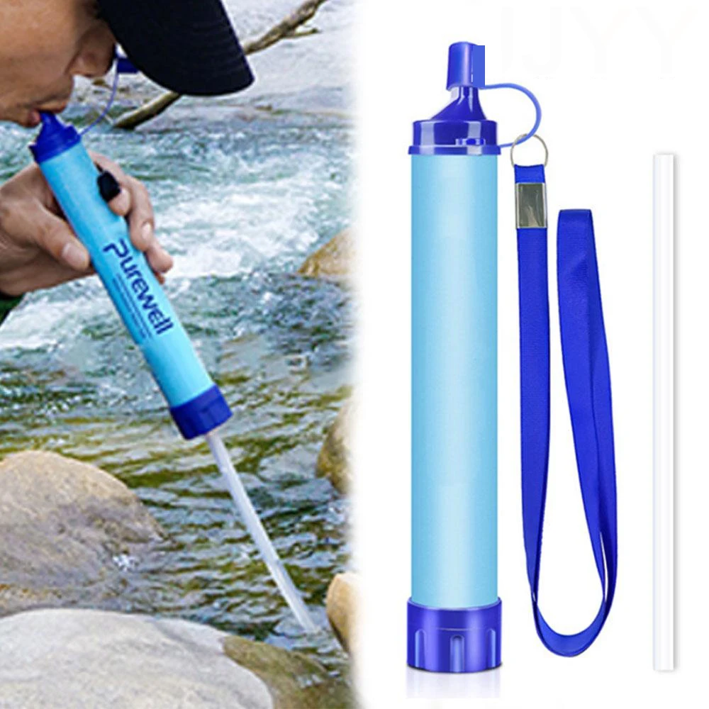 1pc Outdoor Mini Water Filter  - Water Purification Straw のレビューと価格