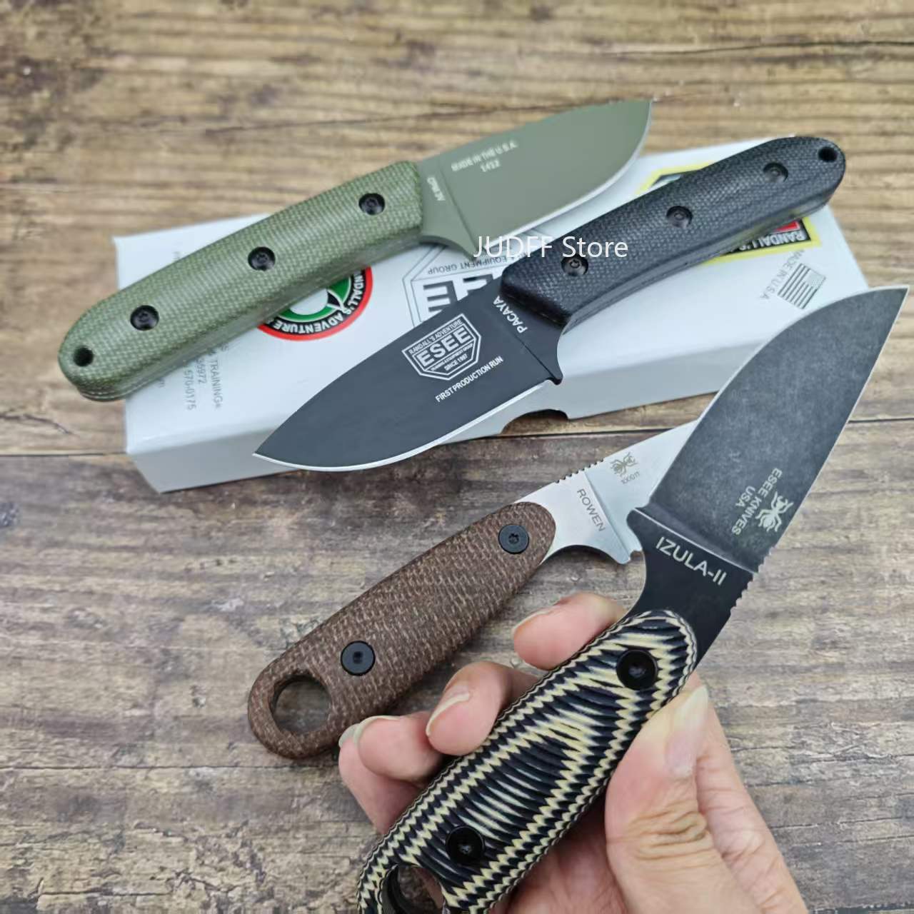 ESEE IZULA/ PACAYA Outdoor Fix - Bushcraft Knife Fixed のレビューと価格