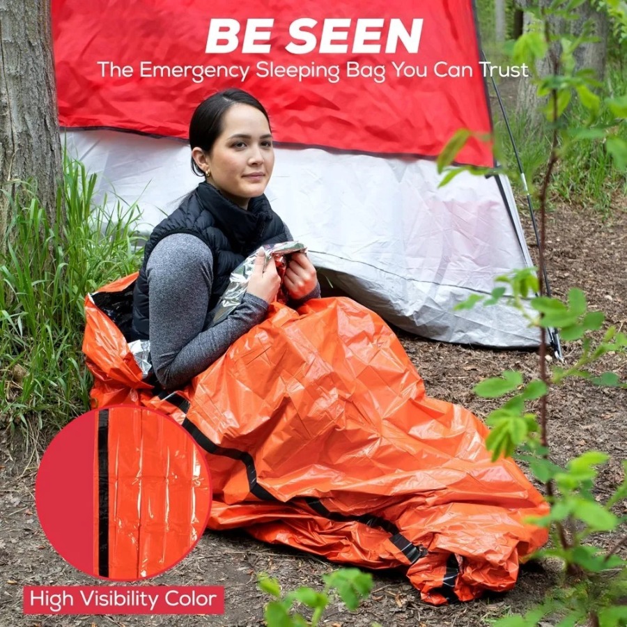 1PC Anti-rain Emergency Sleepi - Emergency Mylar Tent のレビューと価格