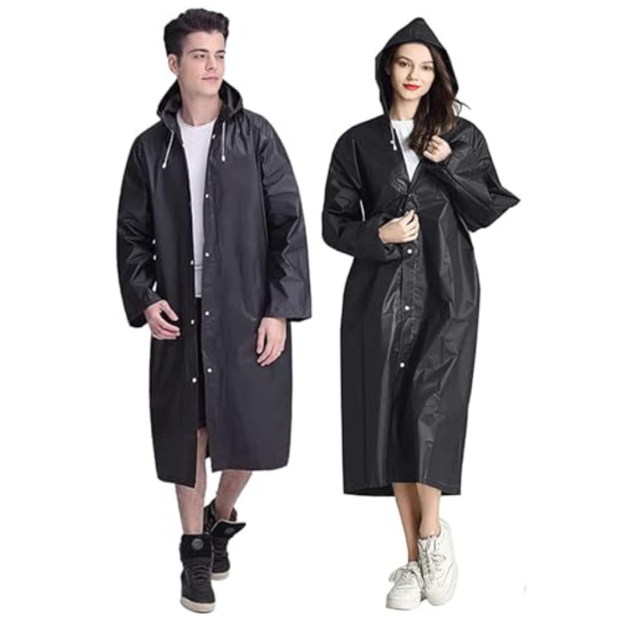 Rain Coat Poncho for Adult, 2  - Emergency Poncho Rain のレビューと価格