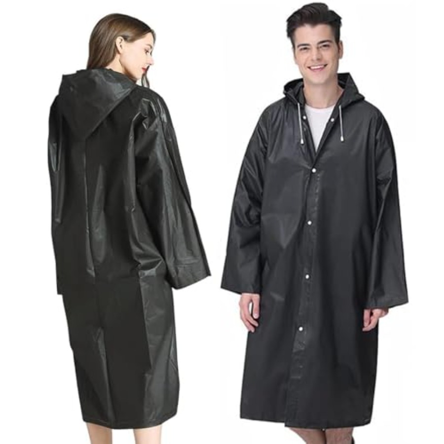 Rain Coat Poncho for Adult, 2  - Emergency Poncho Rain のレビューと価格