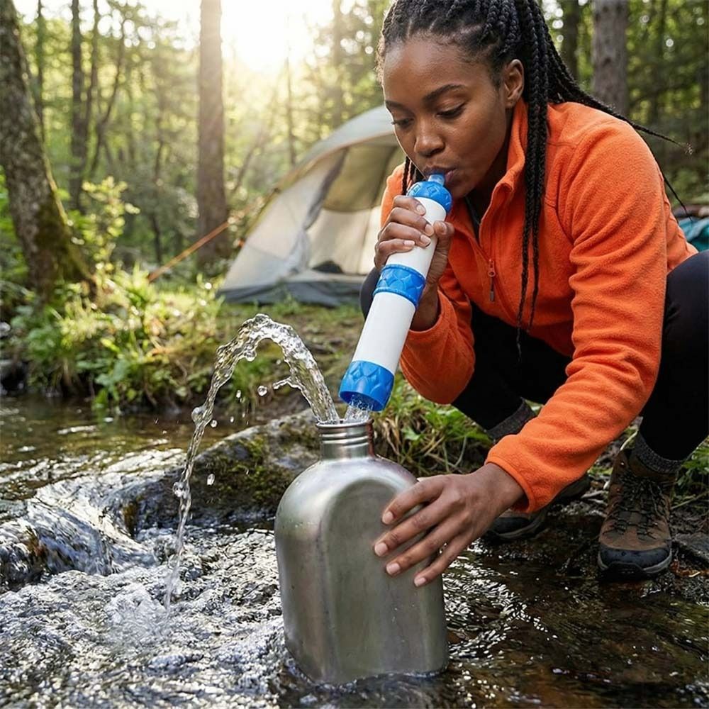 Mini Mini Water Filter Straw S - Water Purification Straw のレビューと価格
