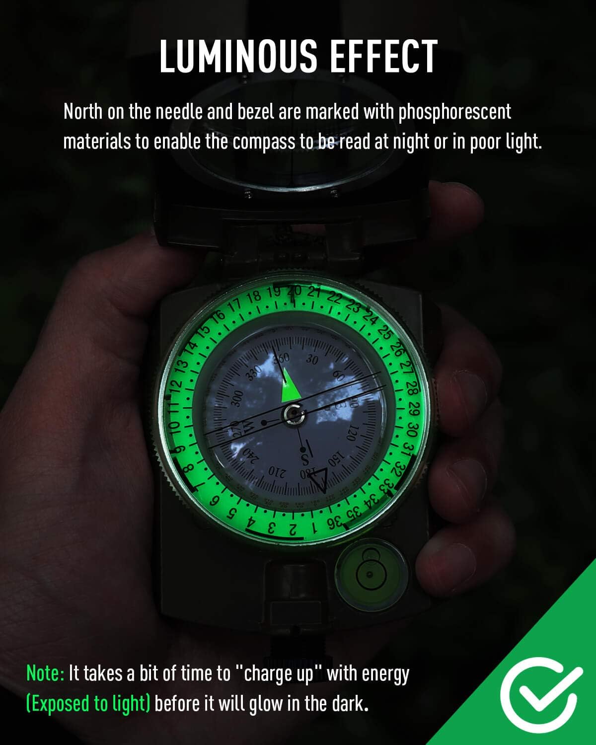 Metal Tactical Survival Milita - Compass Lensatic のレビューと価格