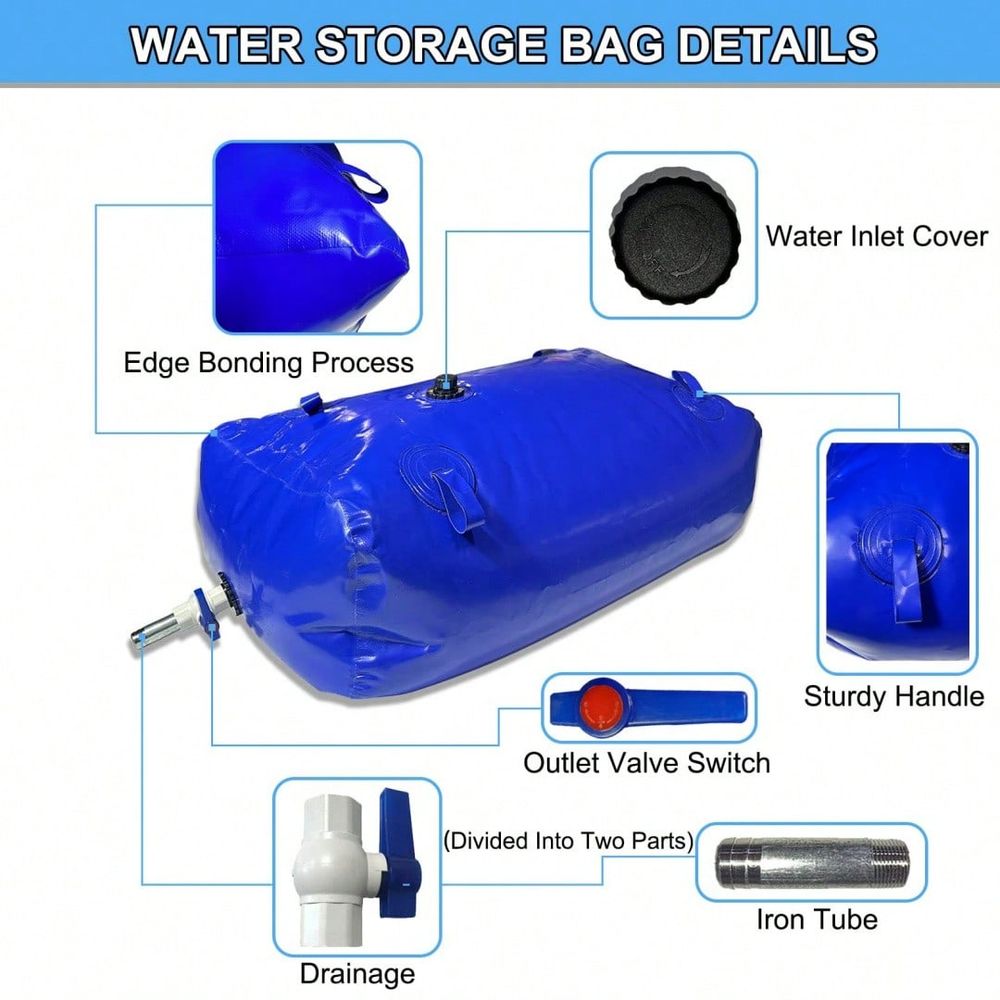 Large Collapsible Water Tank F - Water Bag Collapsible のレビューと価格