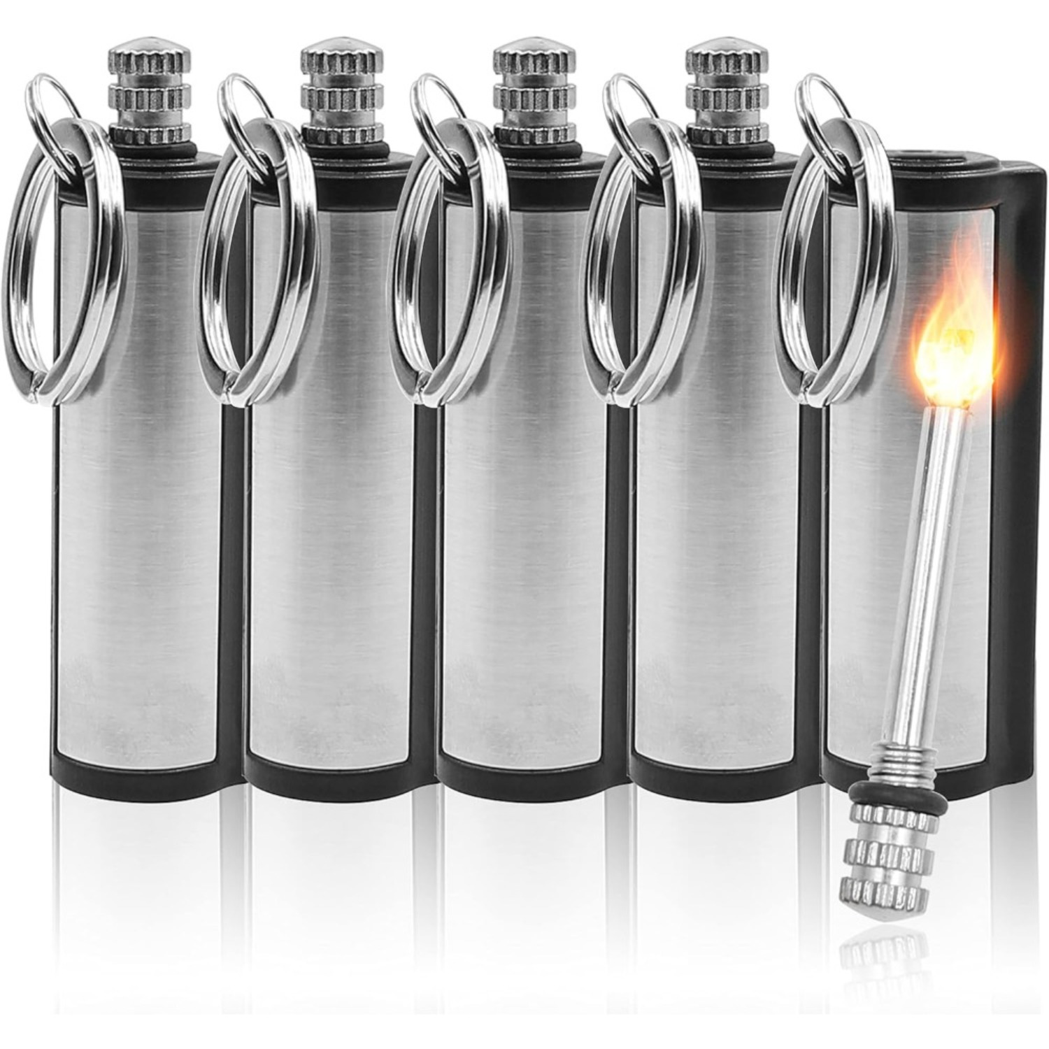 1-5-pack Magnesium flint set,  - Magnesium Fire Starter のレビューと価格
