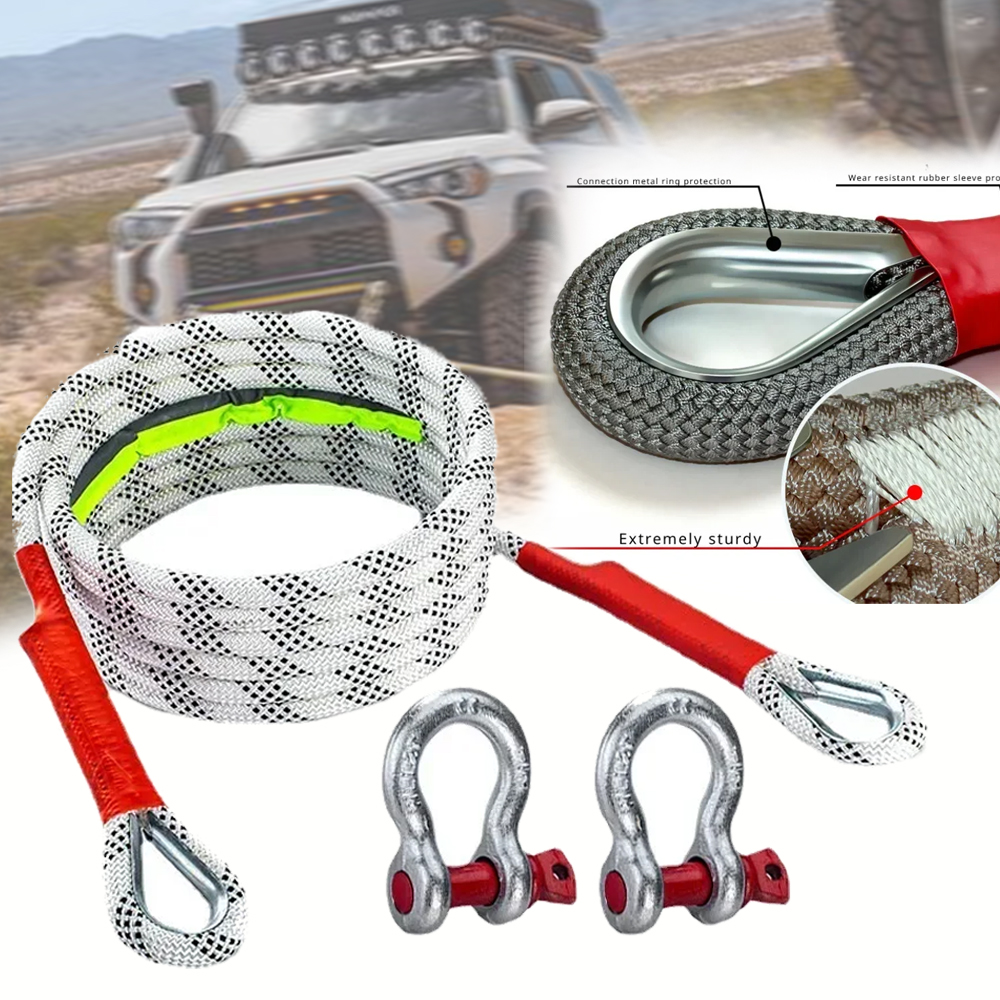 New Car Tow Strap 4x4 Offroad  - Rescue Rope Throw のレビューと価格