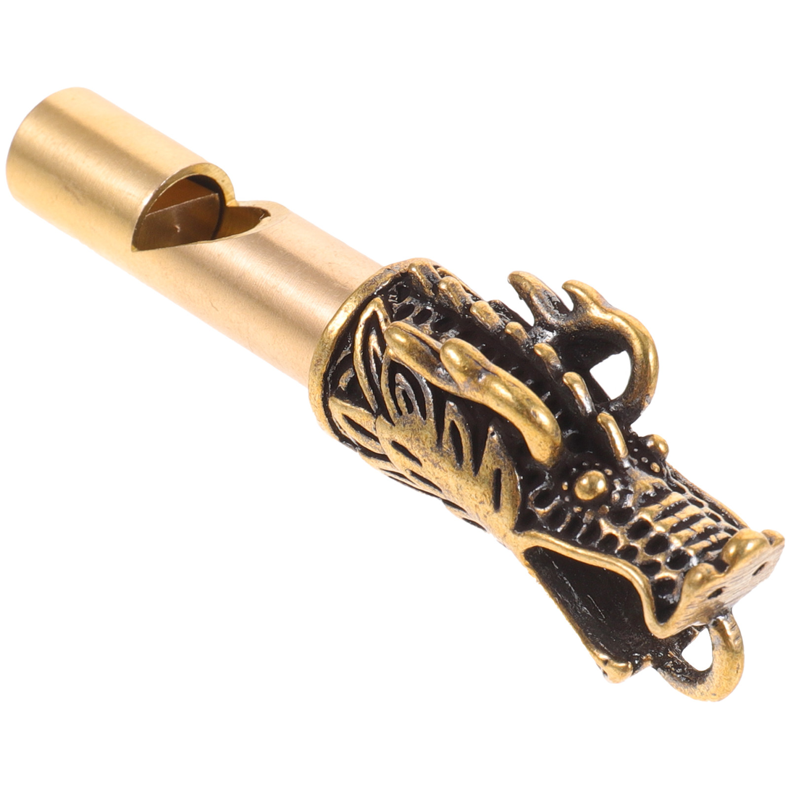 Delicate Brass Whistle Keychai - Emergency Whistle Loud のレビューと価格