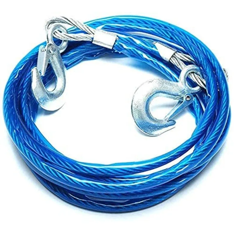 Car Towing Rope 3-7 Tons Steel - Rescue Rope Throw のレビューと価格