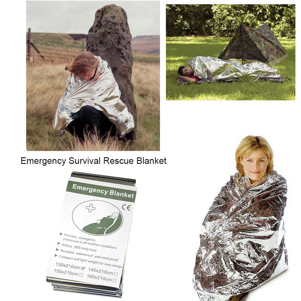 5Pcs Outdoor Emergency Blanket - Bivy Bag Emergency のレビューと価格