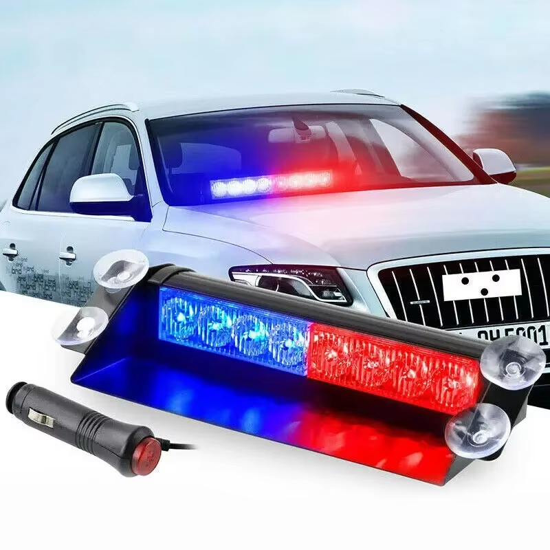 8 LED Universal Car Strobe Lig - Sos Light Strobe のレビューと価格