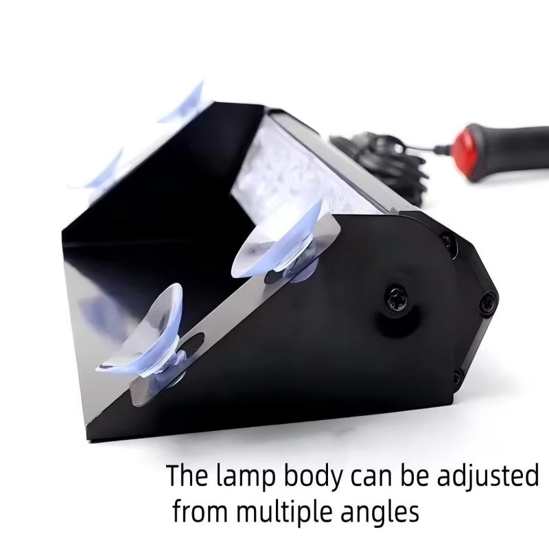 8 LED Universal Car Strobe Lig - Sos Light Strobe のレビューと価格