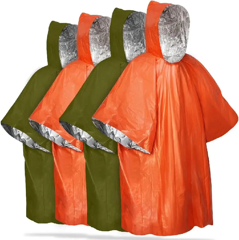 Emergency Rain Poncho Hood Reu - Emergency Poncho Rain のレビューと価格