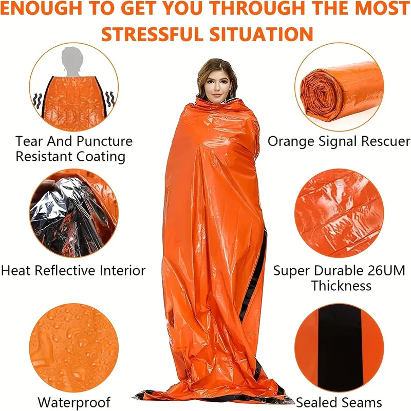 Portable Waterproof Emergency  - Emergency Mylar Tent のレビューと価格