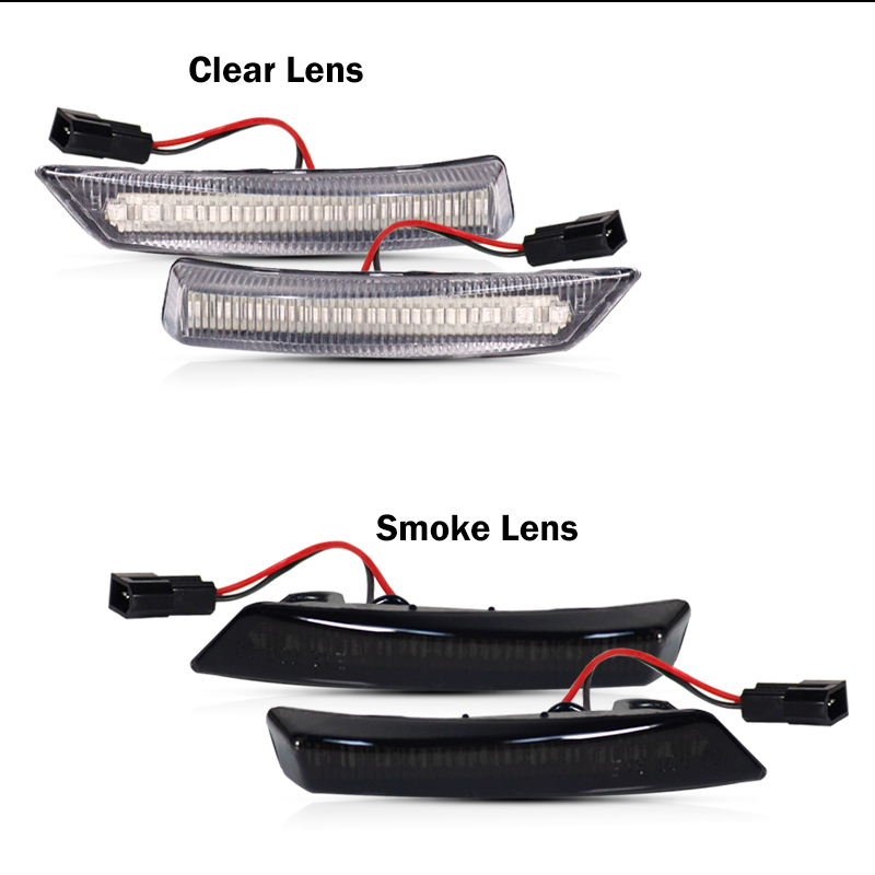 2x Dynamic Side Mirror Lamp Fo - Signal Panel Orange のレビューと価格