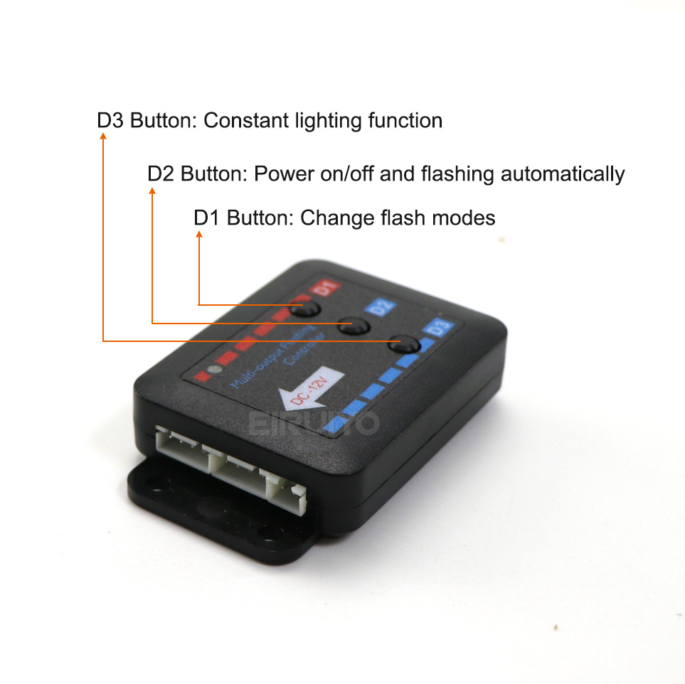4x 3 LED Grill Car LED Strobe  - Sos Light Strobe のレビューと価格